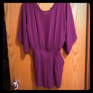 Maroon romper